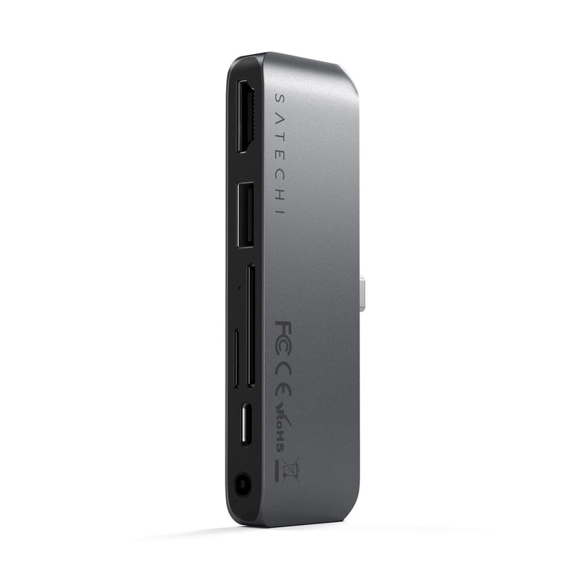 Satechi – USB-C Mobile Pro HUB SD - szürke - iSTYLE HU
