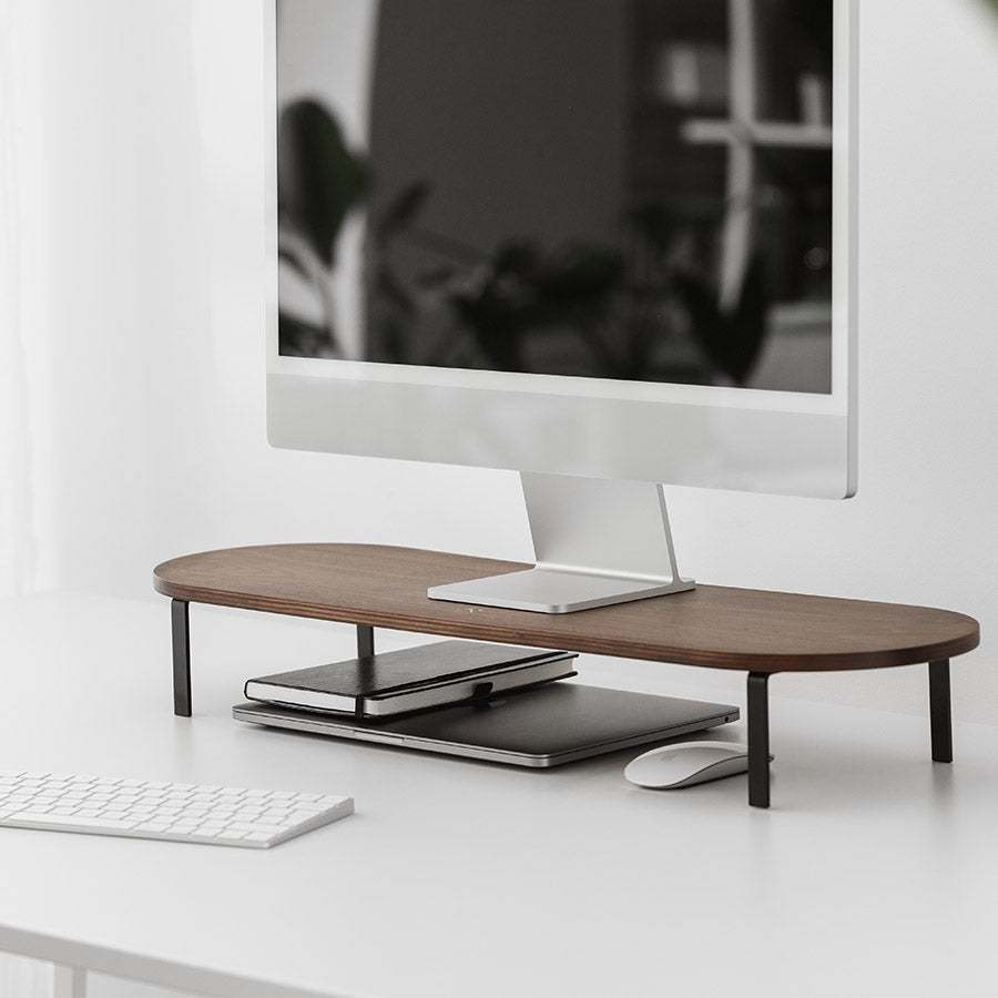 Woodcessories – Monitorálvány - dió - iSTYLE HU