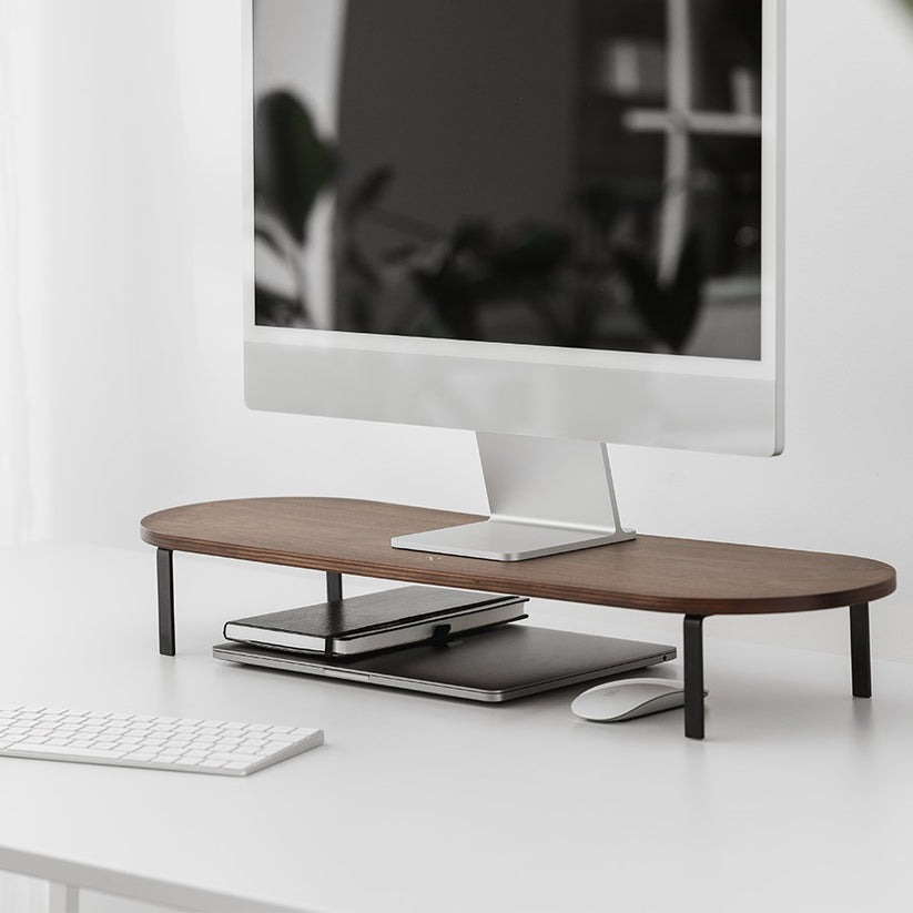 Woodcessories – Monitorálvány - dió - iSTYLE HU