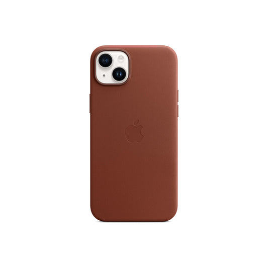 MagSafe-rögzítésű iPhone 14 Plus-bőrtok - umbra - iSTYLE HU
