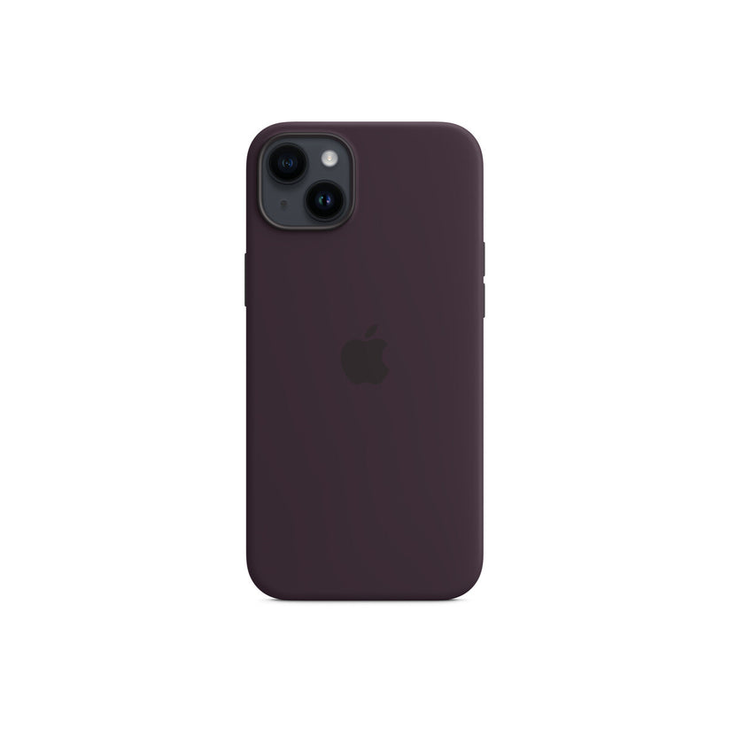 MagSafe-rögzítésű iPhone 14 Plus-szilikontok – bodzabogyó - iSTYLE HU