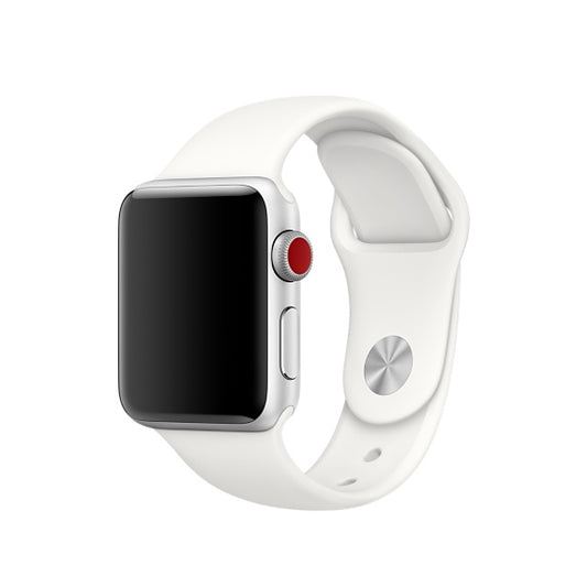 Apple Watch 44mm Band: White Sport Band - S/M & M/L (DEMO) - iSTYLE HU