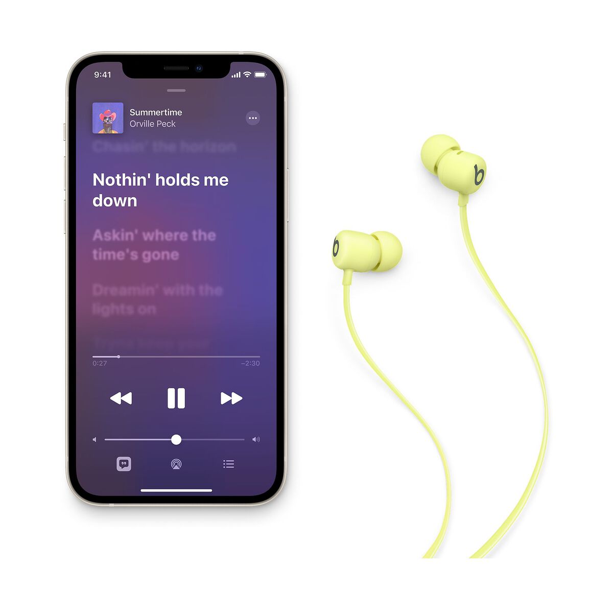 Beats Flex – All-Day Wireless fülhallgató – citrussárga - iSTYLE HU