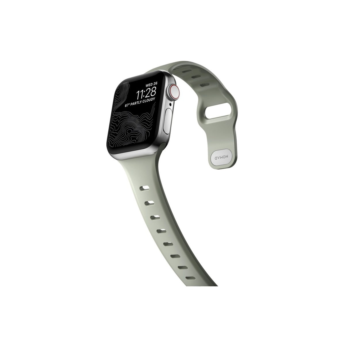 Nomad – Apple Watch Sport szíj (S/M, 41/40/38) - zsálya - Open Box - iSTYLE HU