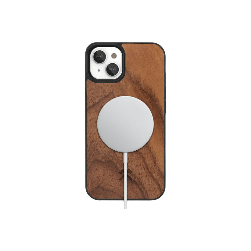 Woodcessories – Bumper Magsafe iPhone 14 Plus tok - diófa - iSTYLE HU