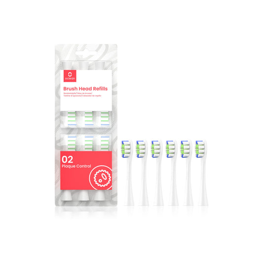 Oclean – P1C1 W06 6 darabos pót fogkefe fej - fehér - iSTYLE HU