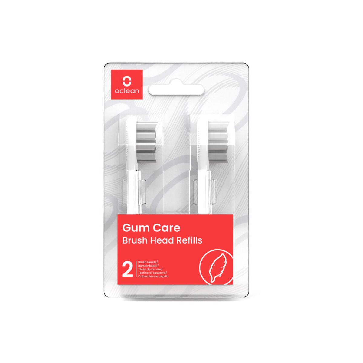 Oclean – GUM CARE, 2 darabos fogkefe pótfej - fehér - iSTYLE HU