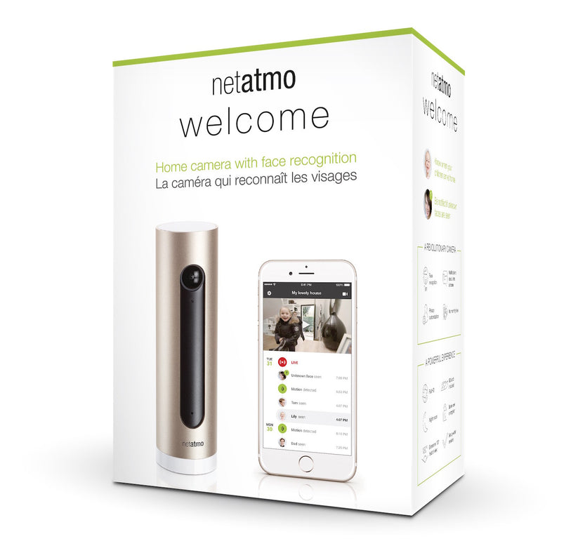 Netatmo - Welcome arcfelismerő otthoni kamera - iSTYLE HU