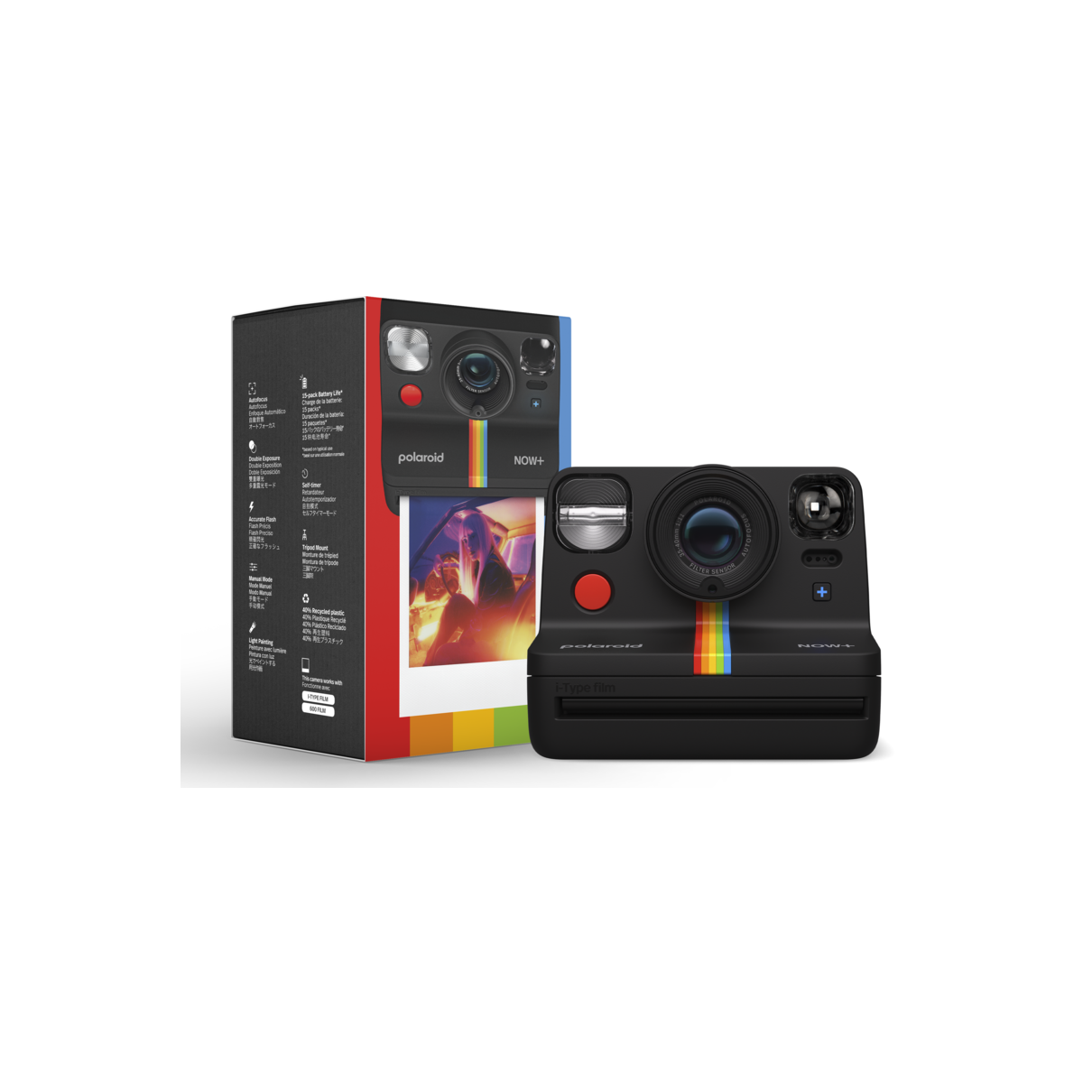 Polaroid – Now+ Gen 2 instant fényképezőgép - fekete - iSTYLE HU