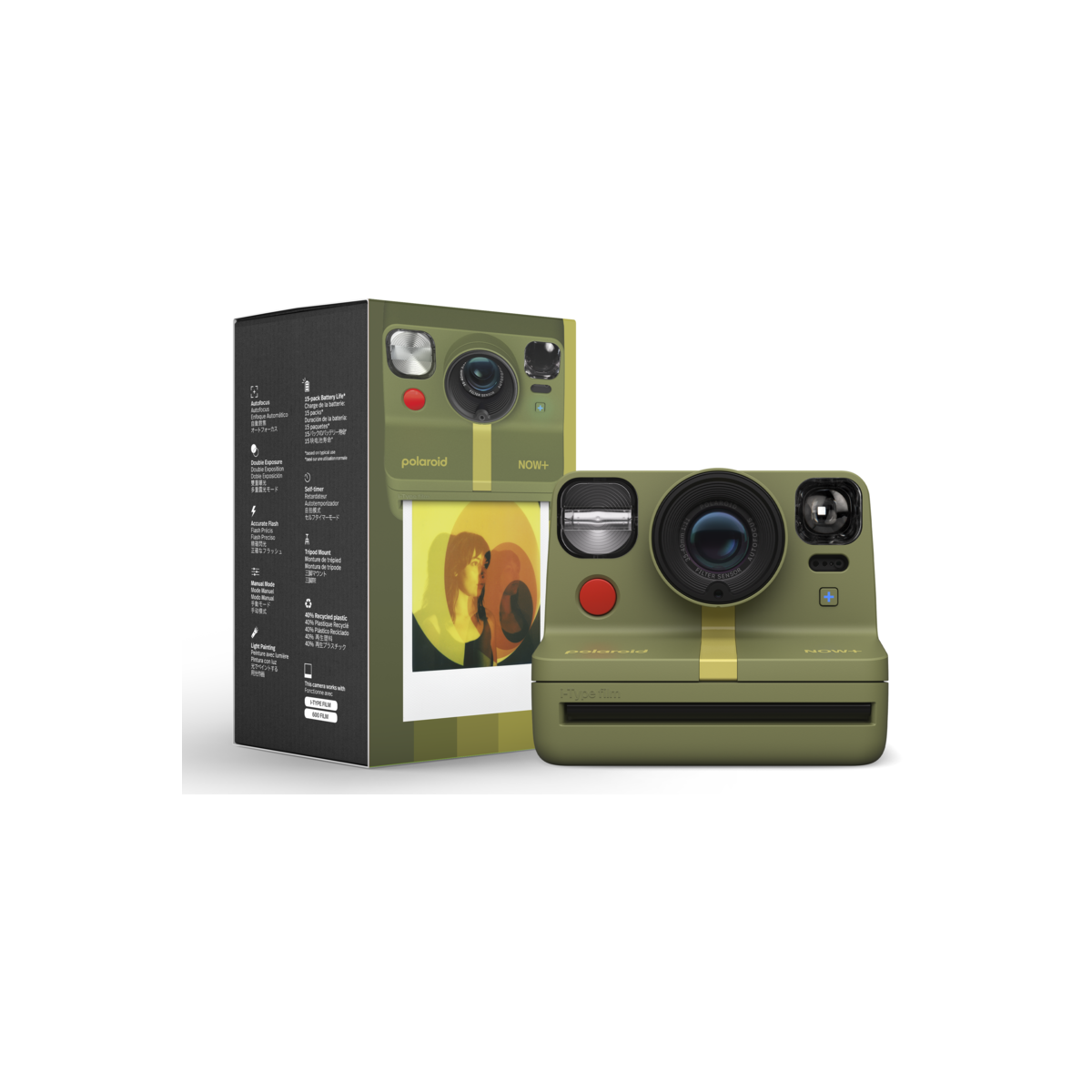 Polaroid – Now+ Gen 2 instant fényképezőgép - zöld - iSTYLE HU