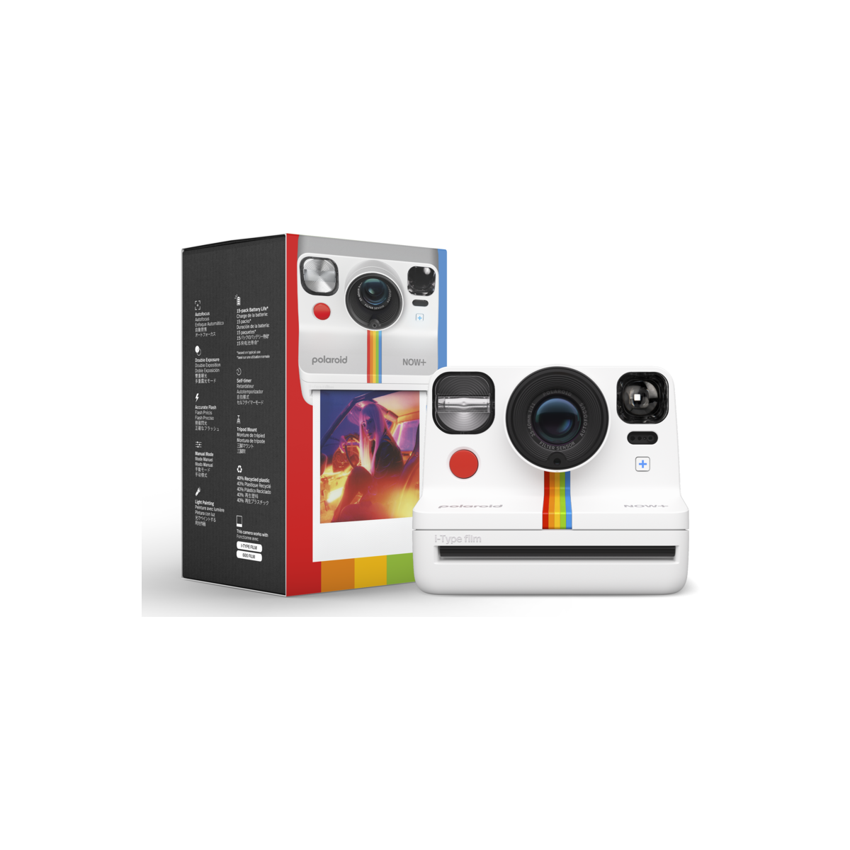 Polaroid – Now+ Gen 2 instant fényképezőgép - fehér - iSTYLE HU