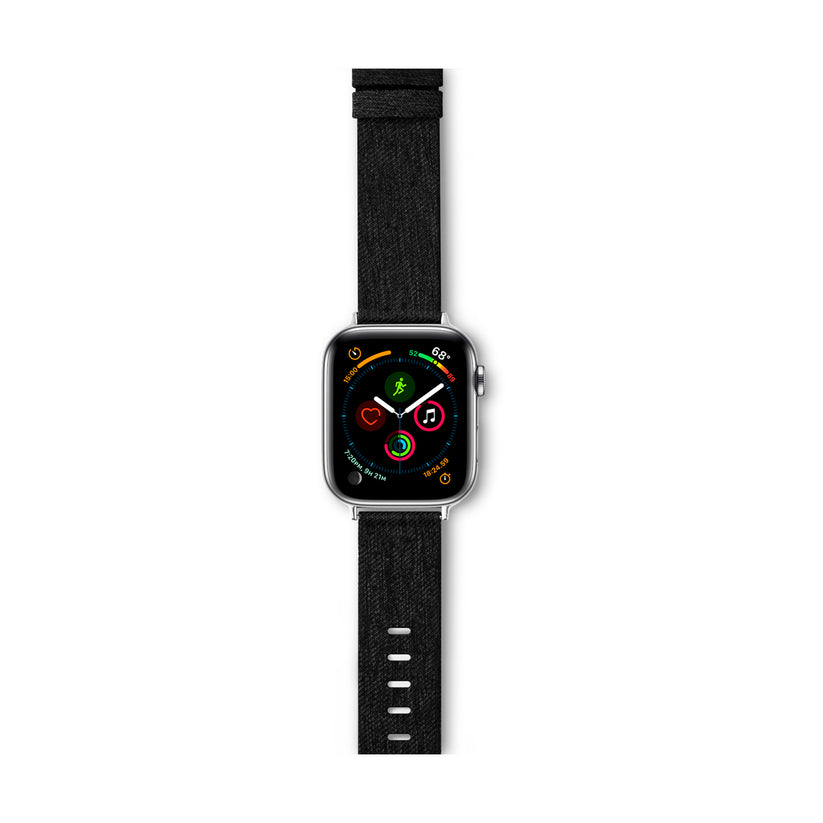 EPICO – Canvas szíj - 40mm, fekete - iSTYLE HU