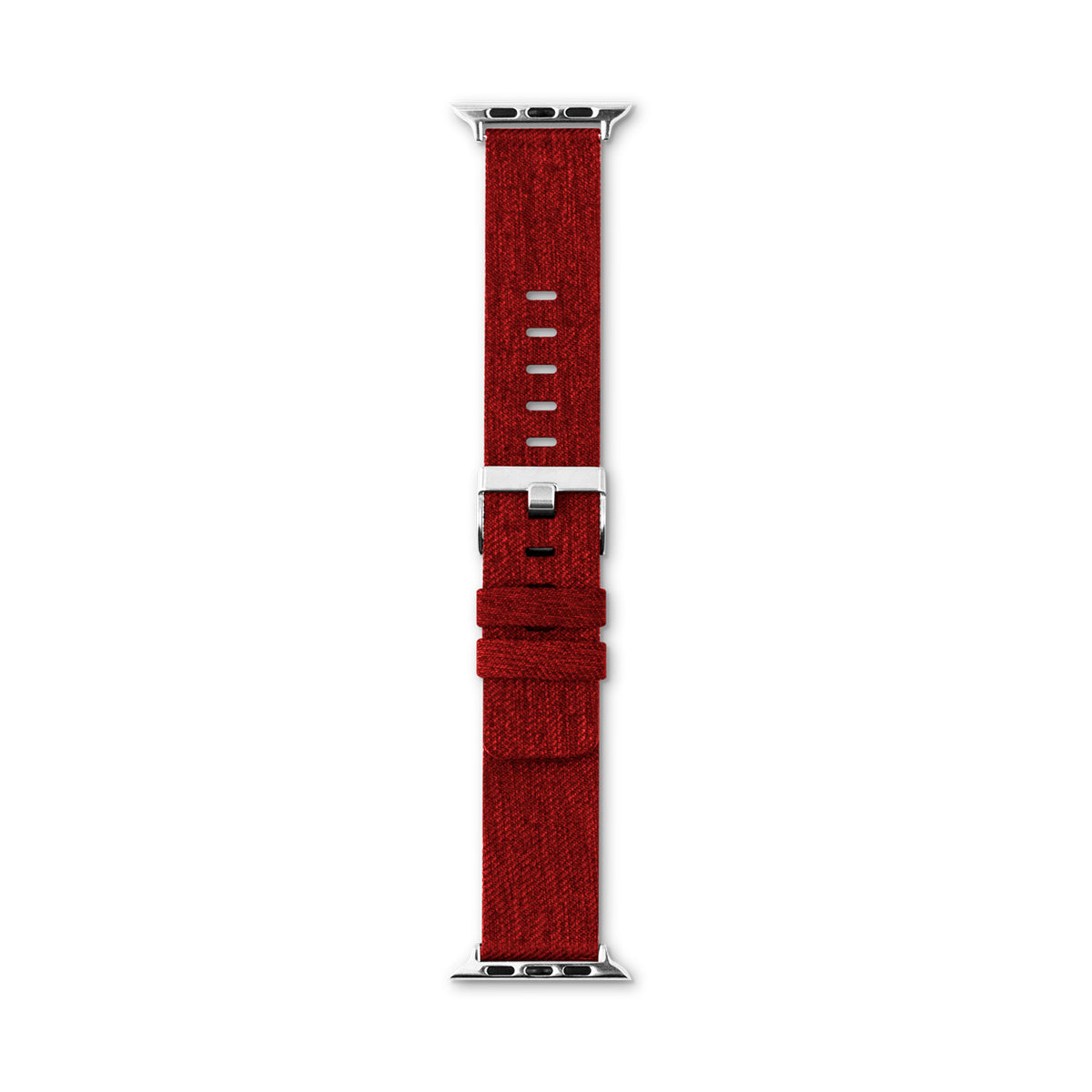 EPICO – Canvas szíj - 44mm, piros - iSTYLE HU