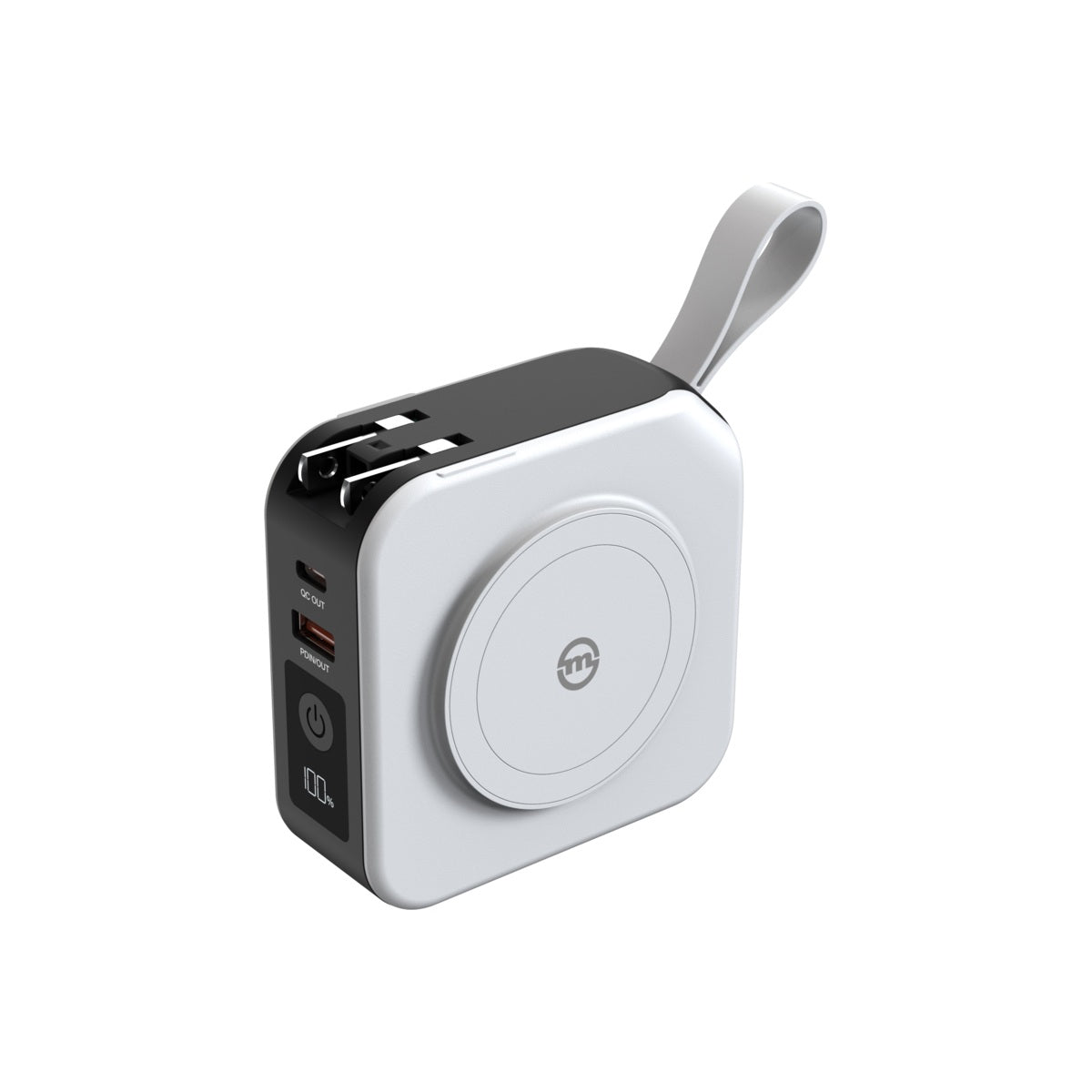 Mobile Origin – Powerbank 10000mAh Travel Charger -fehér - iSTYLE HU