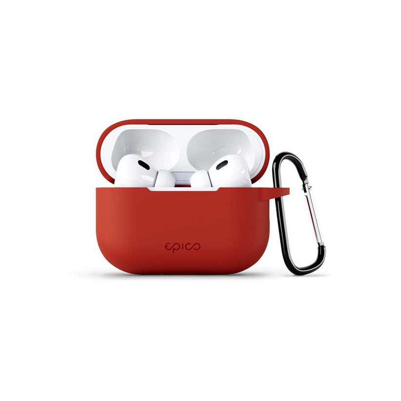 EPICO - Outdoor ütésálló AirPods Pro 2 szilikon tok - piros - iSTYLE HU