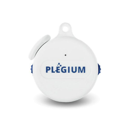 Plegium – Rögzíthető okos segélyhívó gomb - fehér - iSTYLE HU