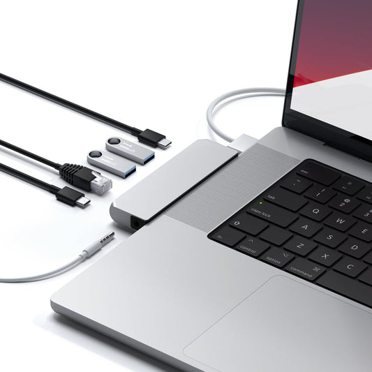 Satechi – Aluminium Pro Hub Mini - ezüst - iSTYLE HU