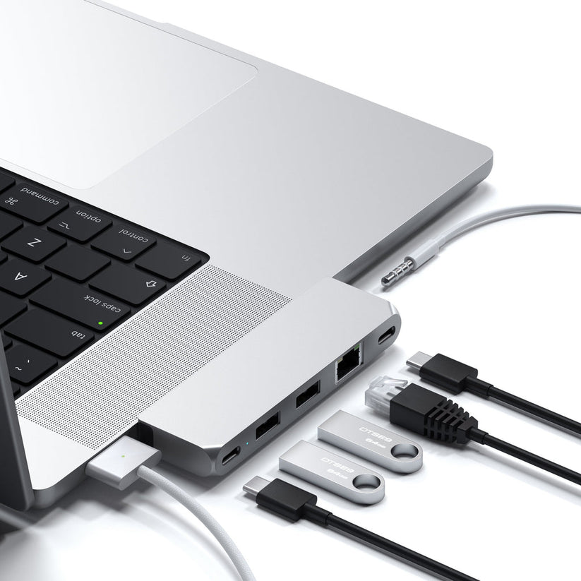 Satechi – Aluminium Pro Hub Mini - ezüst - iSTYLE HU