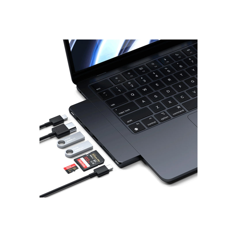 Satechi – Pro Hub Slim - éjfekete - iSTYLE HU