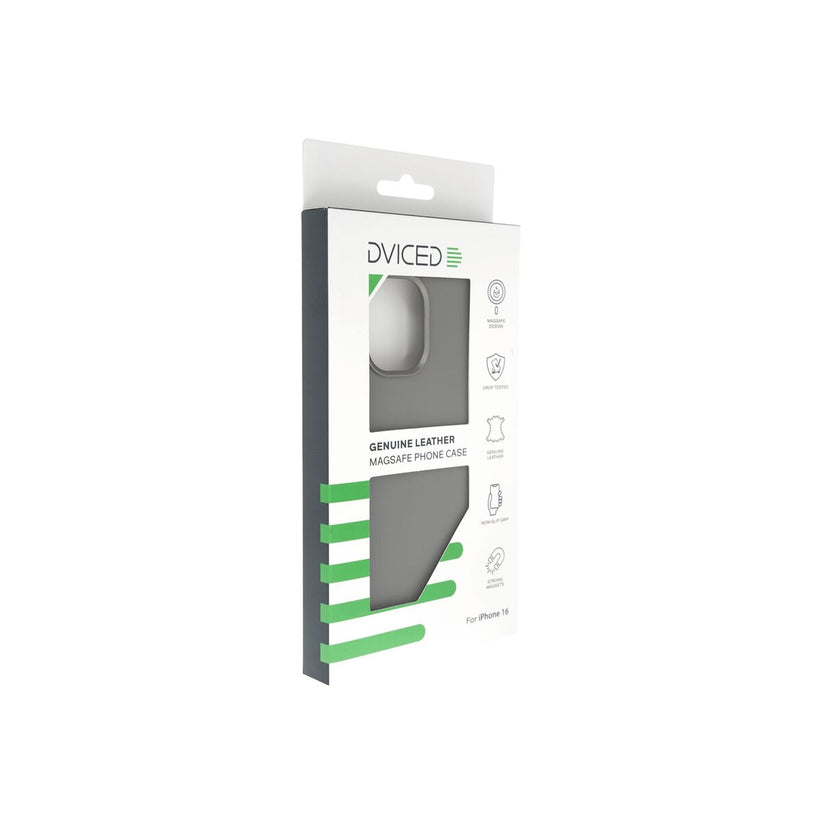 Dviced – MagSafe iPhone 16 bőr tok - szürke - iSTYLE HU