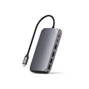 Satechi Aluminium USB-C Multimedia Adapter M1 -szürke - iSTYLE HU