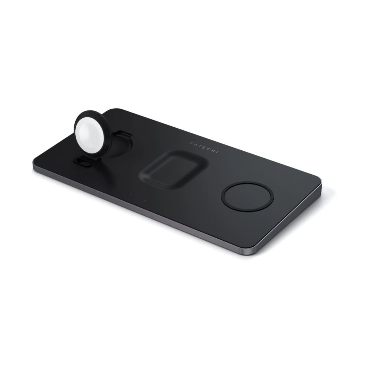 Satechi – Trio Vezetéknélküli töltő (Apple Watch, Airpods, iPhone) - Fekete - iSTYLE HU