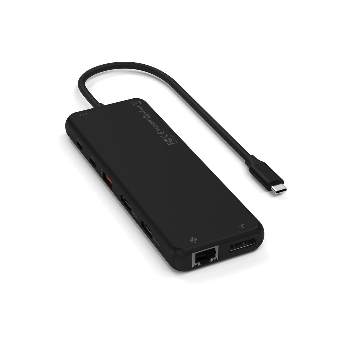 Satechi – 13 az 1-ben USB-C három kijelzős multiport adapter - fekete - iSTYLE HU