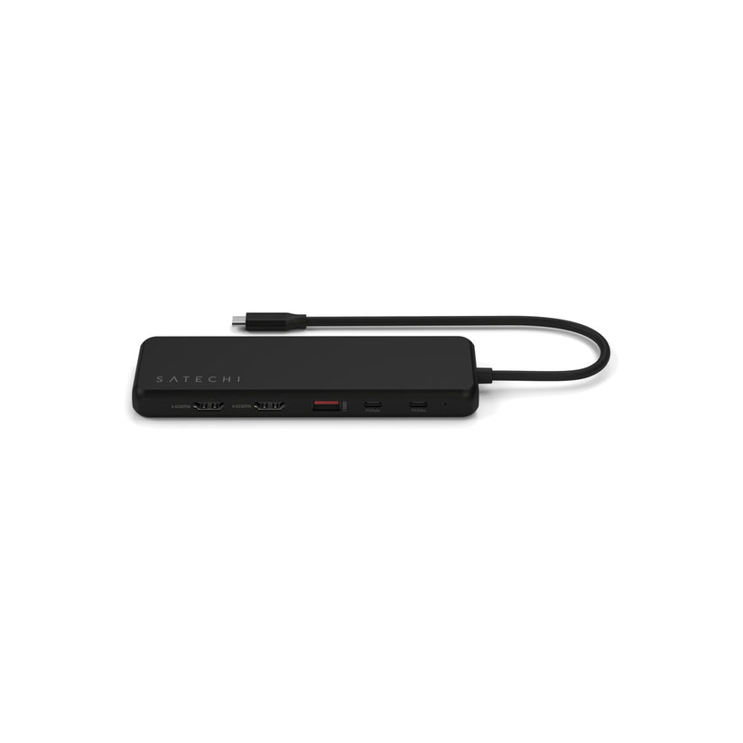 Satechi – 13 az 1-ben USB-C három kijelzős multiport adapter - fekete - iSTYLE HU
