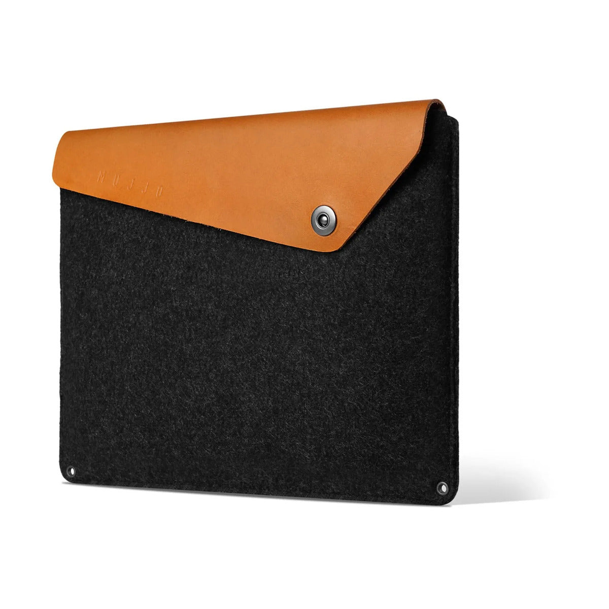 Mujjo – MacBook 16" tok - Fekete/Barna - iSTYLE HU