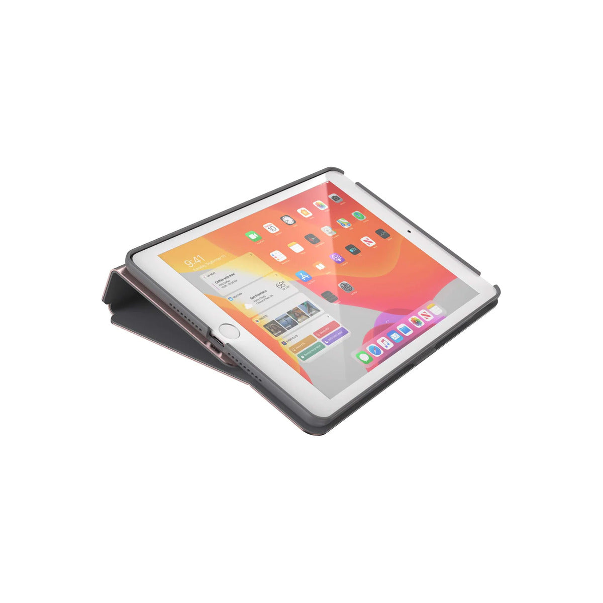 Speck – Balance Folio iPad (9. generációs) tok - texturált rozéarany - iSTYLE HU