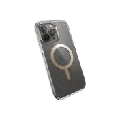 Speck – Presidio 2 iPhone 14 PRO MAX MagSafe tok - átlátszó/arany glitter - iSTYLE HU