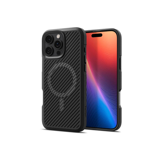 Spigen – Core Armor (MagSafe-kompatibilis) iPhone 16 Pro Max - matt fekete - iSTYLE HU