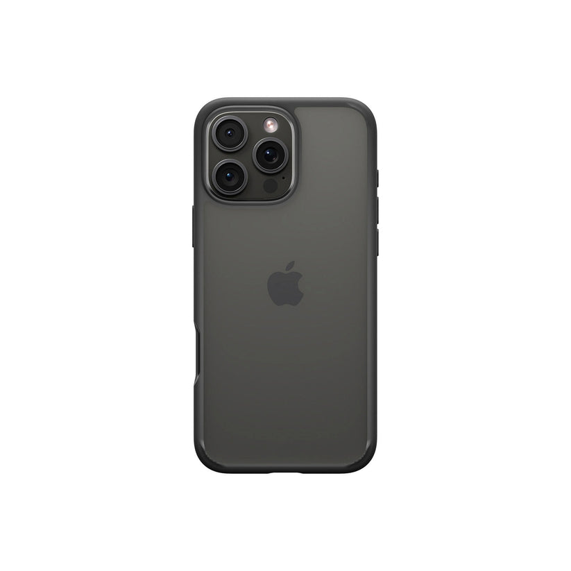 Spigen – Crystal Hybrid iPhone 16 Pro Max tok - matt fekete - iSTYLE HU