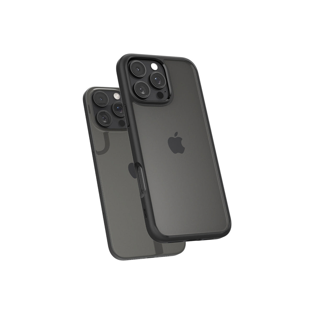 Spigen – Crystal Hybrid iPhone 16 Pro Max tok - matt fekete - iSTYLE HU