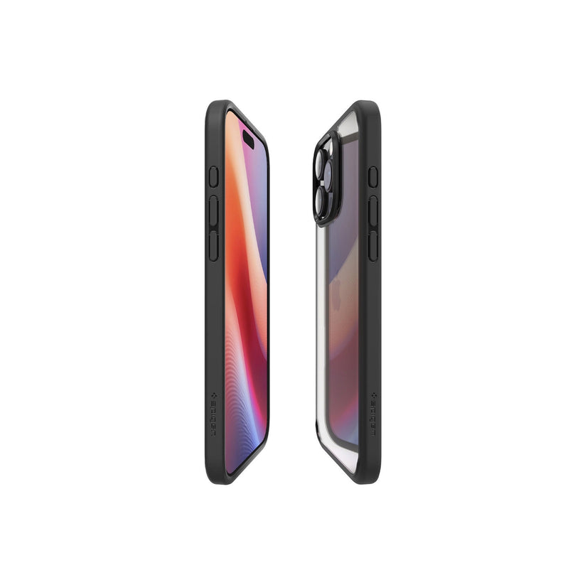Spigen – Crystal Hybrid iPhone 16 Pro Max tok - matt fekete - iSTYLE HU