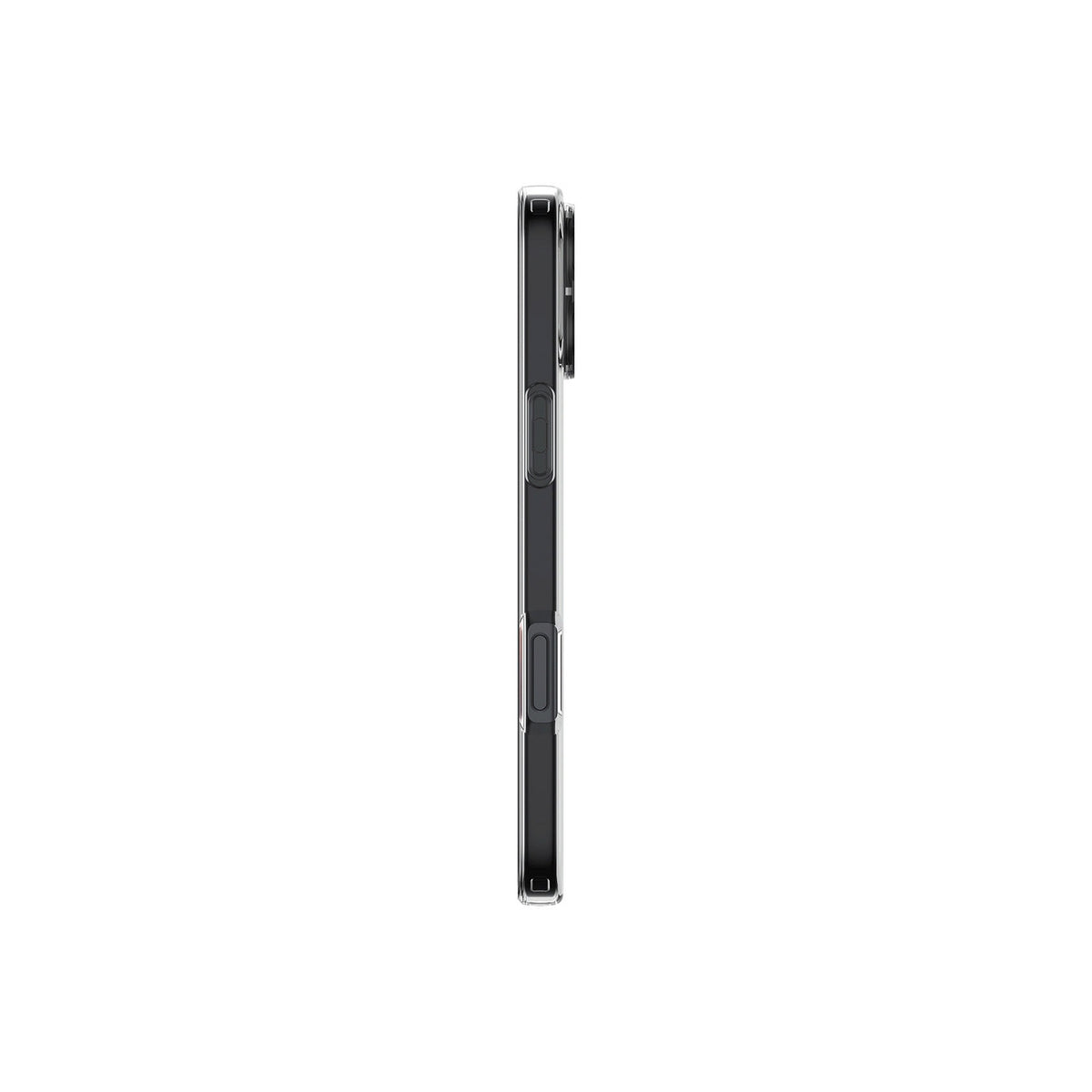 Spigen – Crystal Flex, space crystal iPhone 16 tok - átlátszó szürke - iSTYLE HU