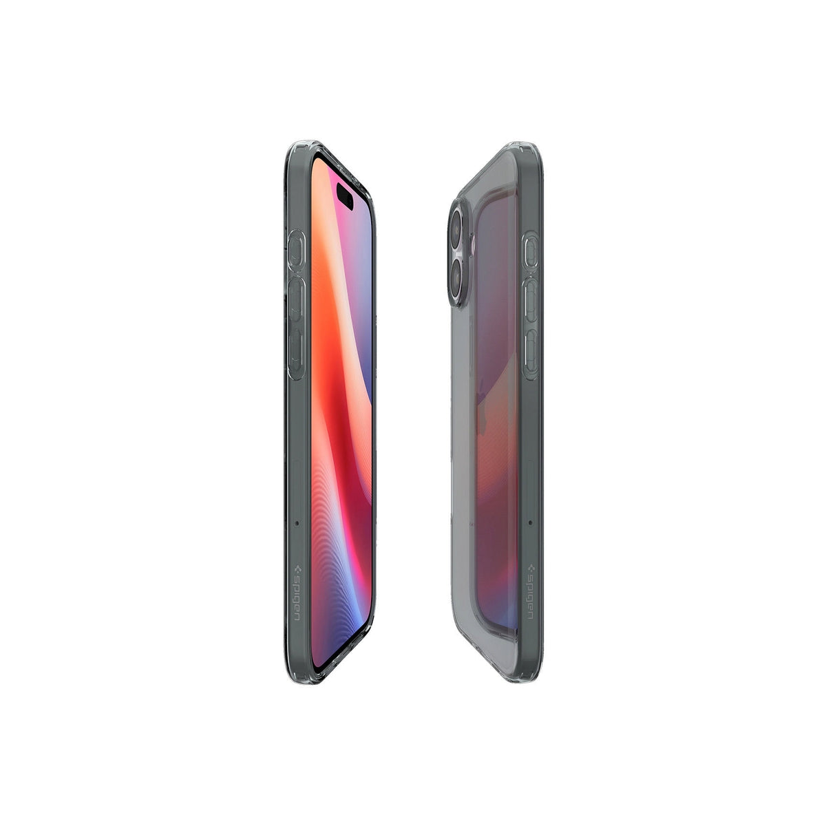 Spigen – Crystal Flex, space crystal iPhone 16 tok - átlátszó szürke - iSTYLE HU