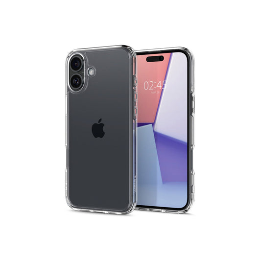 Spigen – Crystal Hybrid iPhone 16 tok - átlátszó - iSTYLE HU
