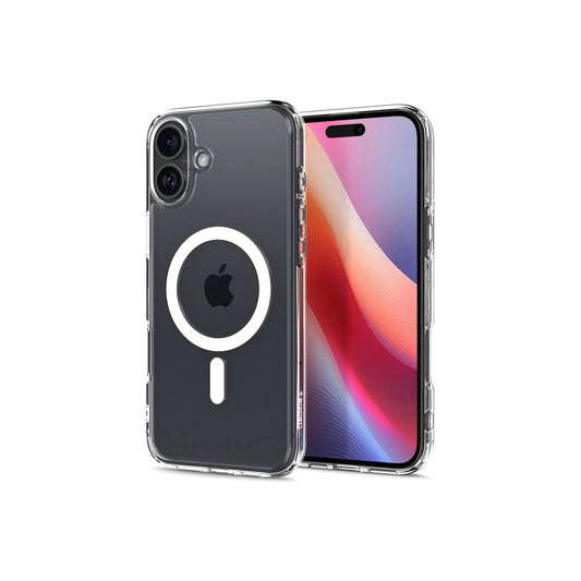 Spigen – Crystal Hybrid (MagSafe-kompatibilis) iPhone 16 tok - átlátszó - iSTYLE HU