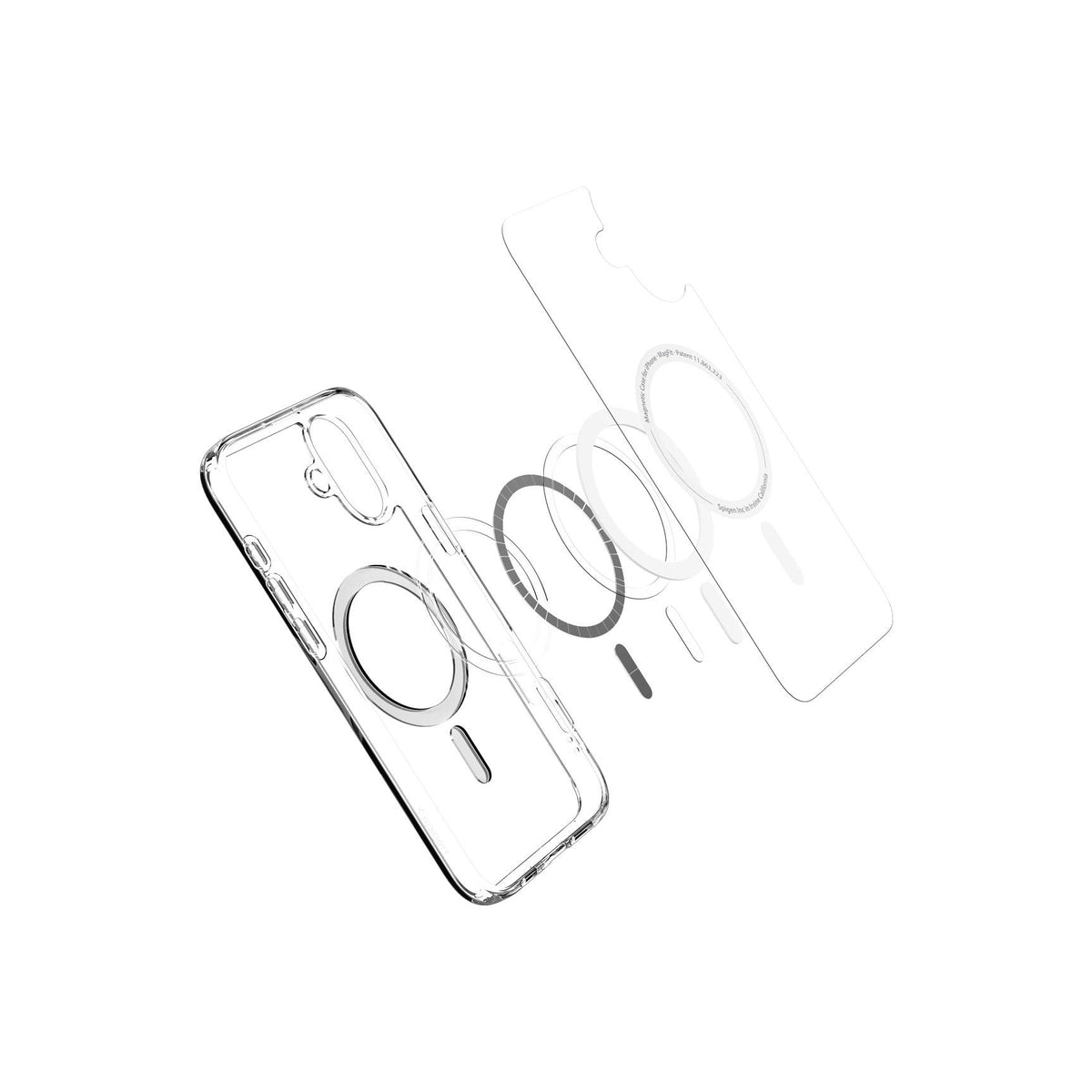 Spigen – Crystal Hybrid (MagSafe-kompatibilis) iPhone 16 tok - átlátszó - iSTYLE HU