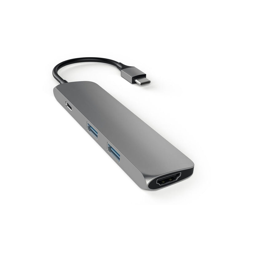 Satechi – Slim Type-C Multi-Port adapter - asztroszürke - iSTYLE HU