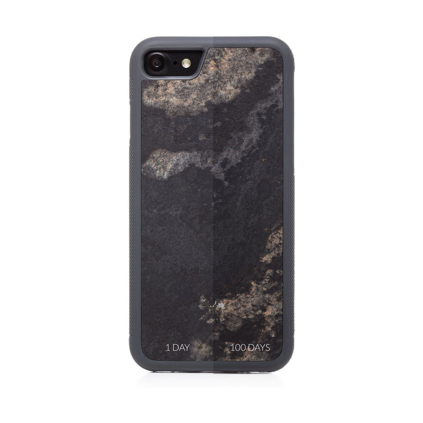 Woodcessories – Bumper iPhone SE tok - szürke palakő - iSTYLE HU