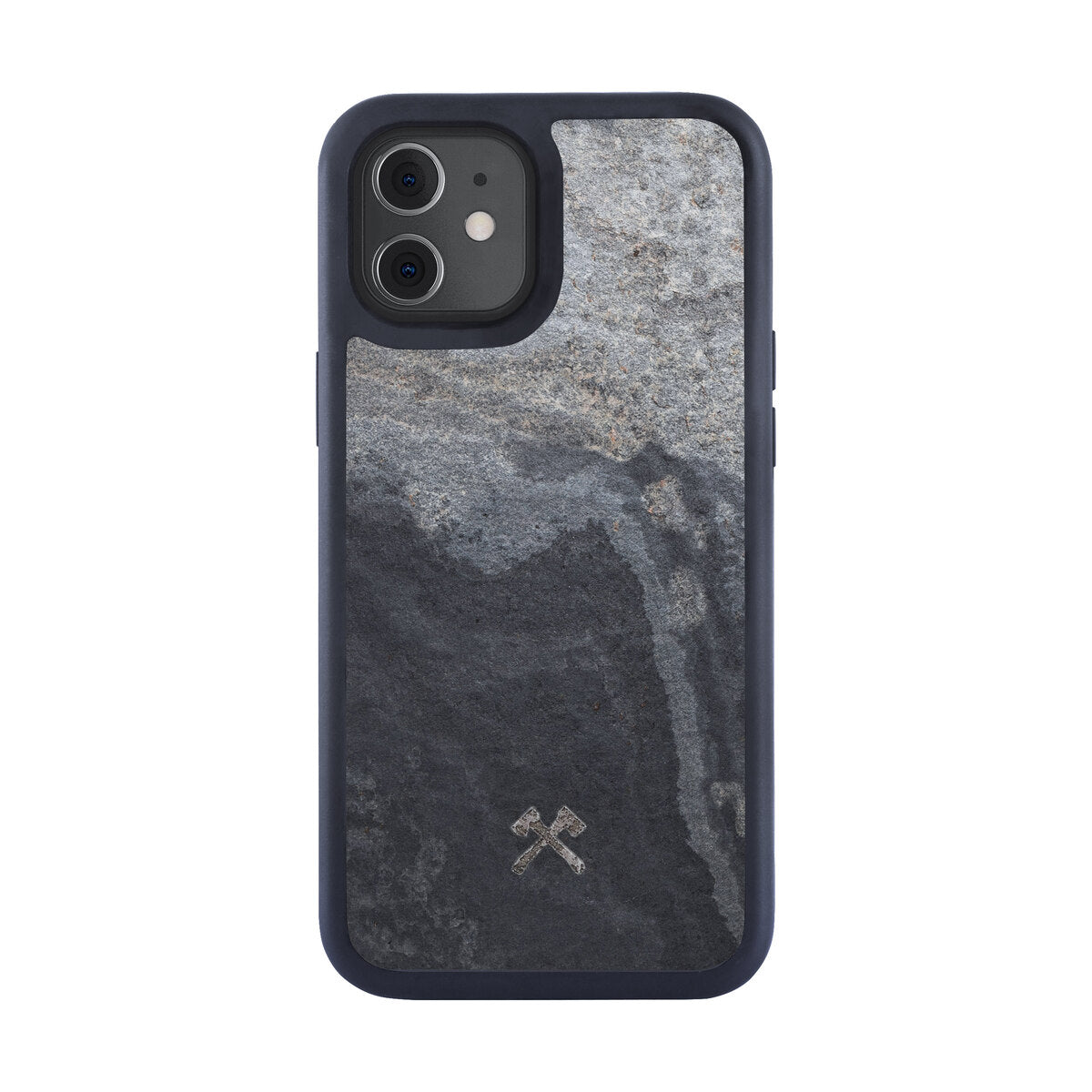 Woodcessories – Bumper iPhone 12 mini tok - szürke palakő - iSTYLE HU