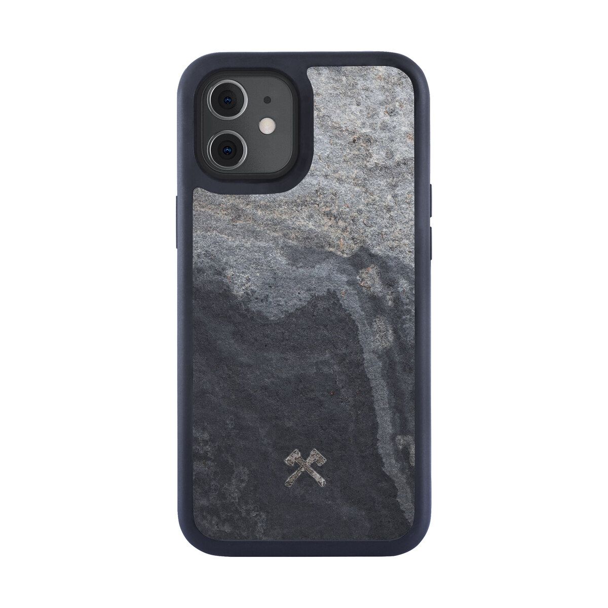 Woodcessories – Bumper Magsafe iPhone 12- és 12 Pro tok - szürke palakő - iSTYLE HU