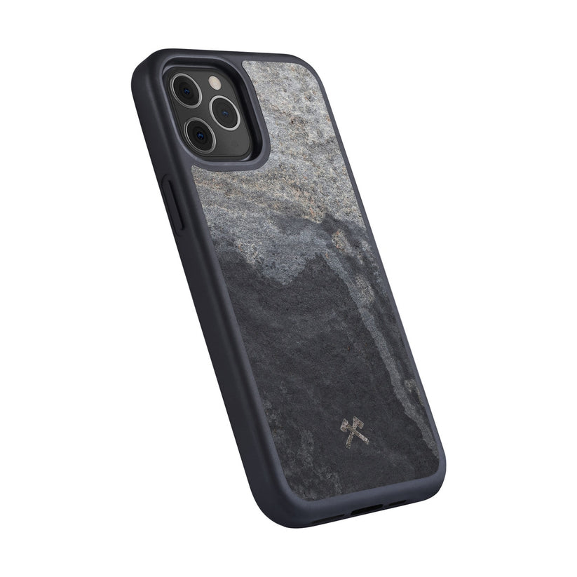 Woodcessories – Bumper iPhone 12 Pro Max tok - szürke palakő - iSTYLE HU