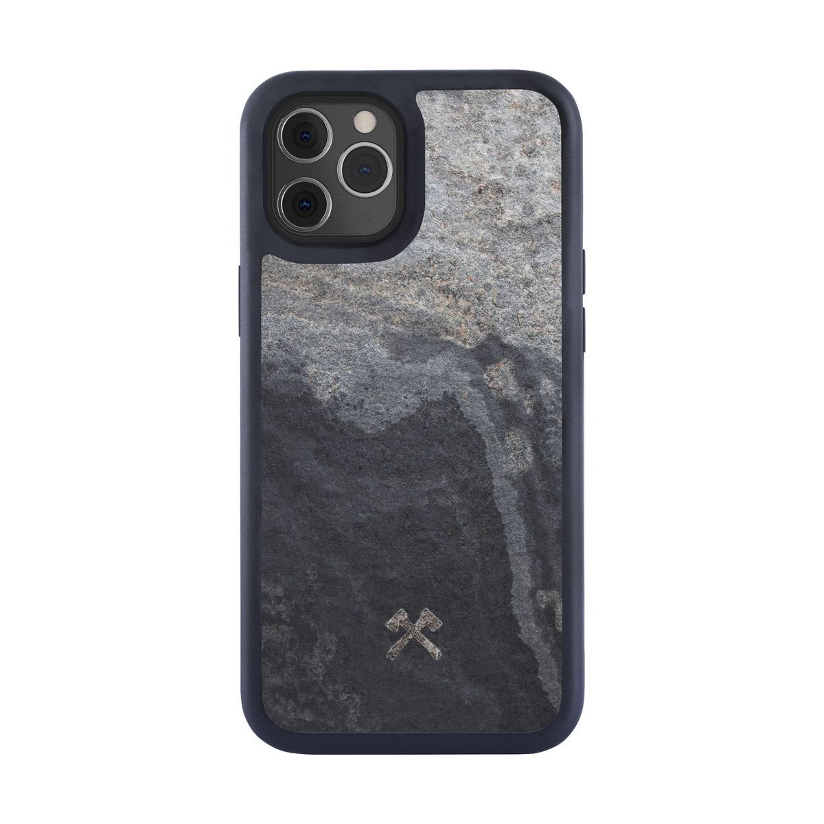 Woodcessories – Bumper Magsafe iPhone 12- és 12 Pro tok - szürke palakő - iSTYLE HU