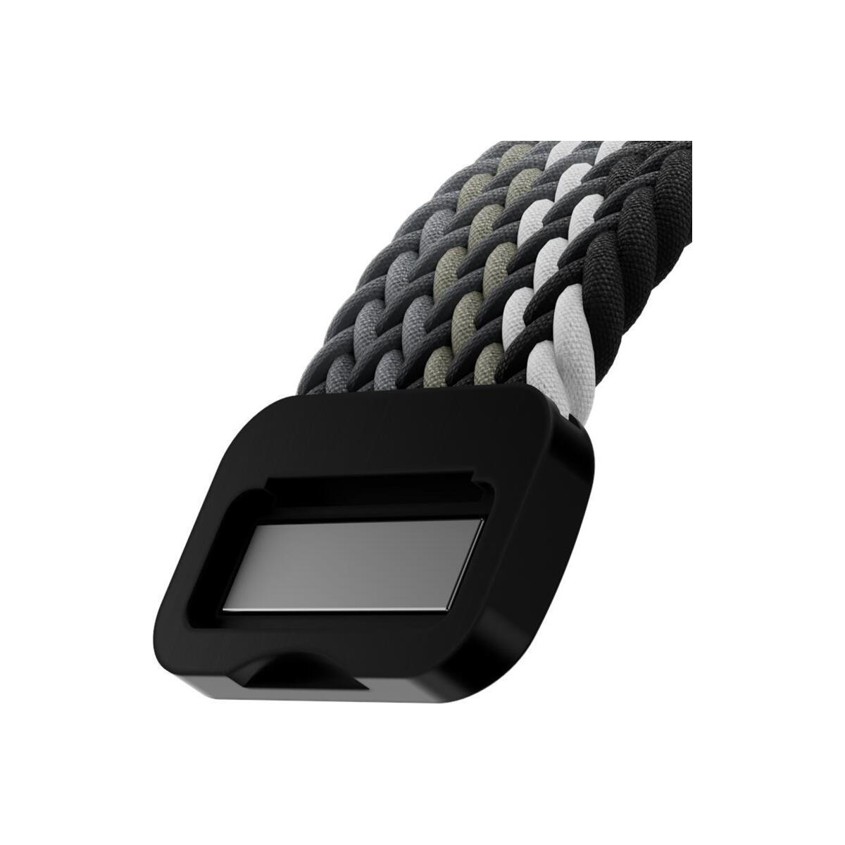 SwitchEasy – Candy Szőtt Apple Watch Pánt - 42/44/45mm - Fekete/Szürke - iSTYLE HU