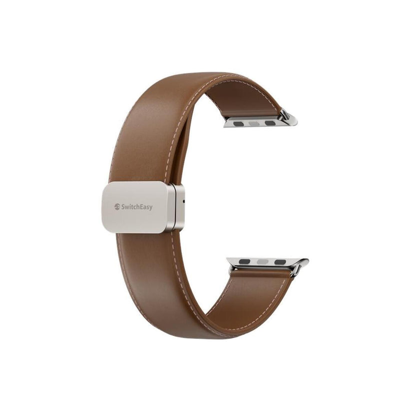 SwitchEasy – Classic Bőr Apple Watch Szíj - 38/40/41mm - Barna - iSTYLE HU