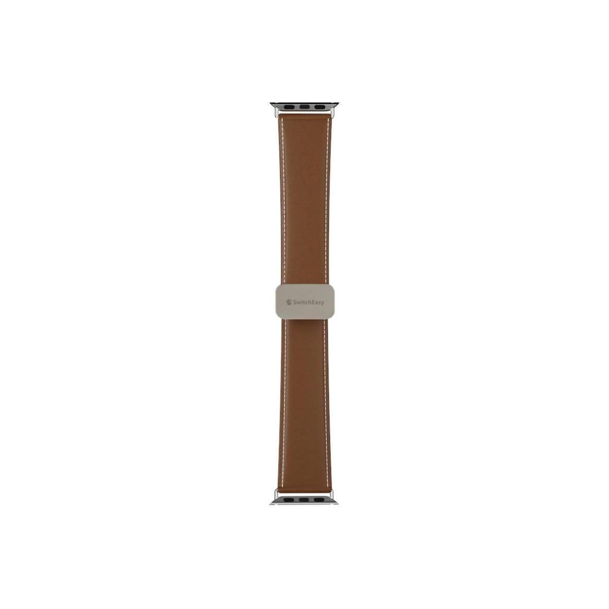 SwitchEasy – Classic Bőr Apple Watch Szíj - 38/40/41mm - Barna - iSTYLE HU