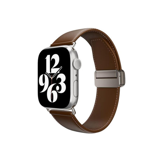 SwitchEasy – Classic Bőr Apple Watch szíj - 42/44/45mm - Barna - iSTYLE HU